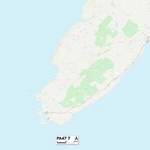 Argyllshire PA47 7 Map