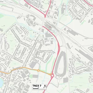 Ashford TN23 7 Map