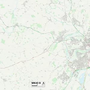 Bedford MK43 8 Map