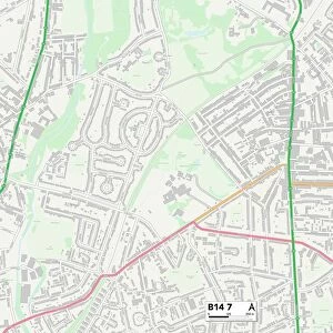 Birmingham B14 7 Map