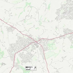 Bradford BD13 1 Map