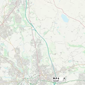 Bury BL9 6 Map