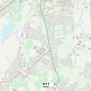 Postcode Sector Maps Collection: BL - Bolton