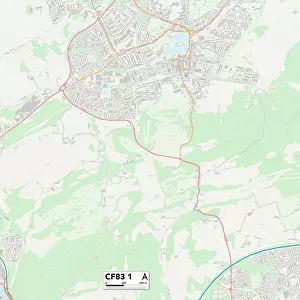 Caerphilly CF83 1 Map