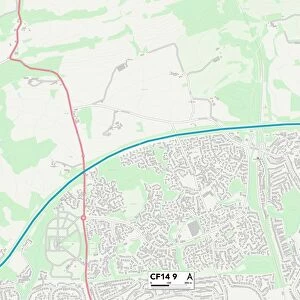Cardiff CF14 9 Map