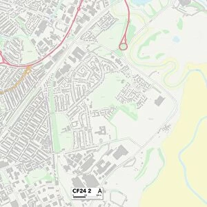 Cardiff CF24 2 Map