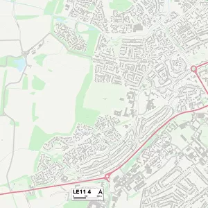 Charnwood LE11 4 Map