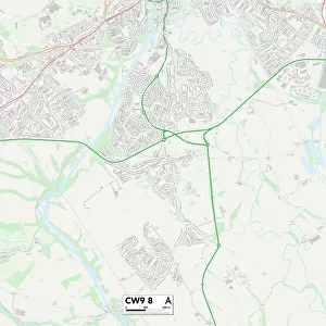 Postcode Sector Maps Collection: CW - Crewe