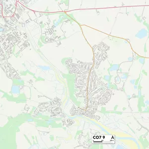 Postcode Sector Maps Collection: CO - Colchester