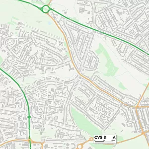 Coventry CV5 8 Map