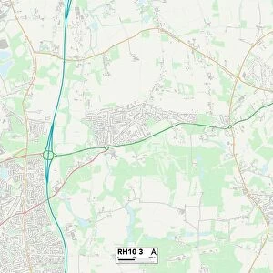 Crawley RH10 3 Map