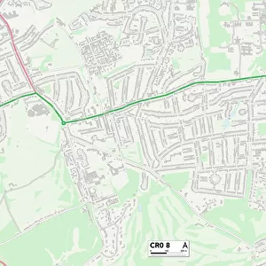 Postcode Sector Maps Collection: CR - Croydon