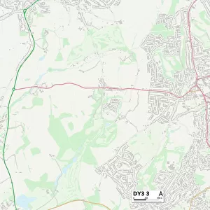 Dudley DY3 3 Map