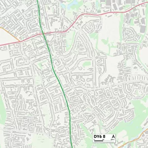 Dudley DY6 8 Map