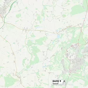 East Hampshire GU35 9 Map