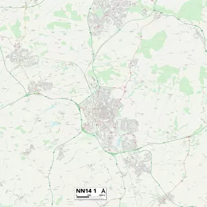 East Northamptonshire NN14 1 Map