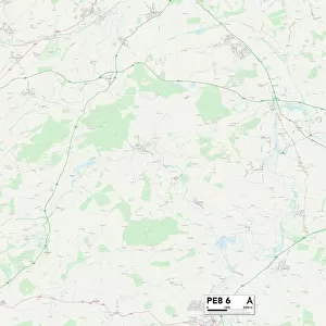 East Northamptonshire PE8 6 Map