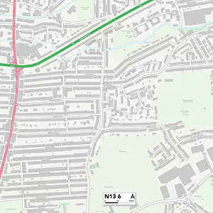 Enfield N13 6 Map