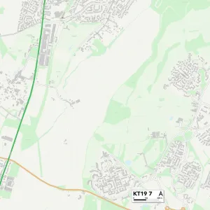 Epsom and Ewell KT19 7 Map