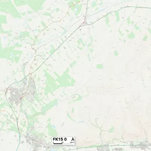 Postcode Sector Maps Collection: FK - Falkirk