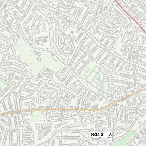 Gedling NG4 3 Map