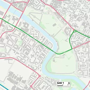 Glasgow G40 1 Map