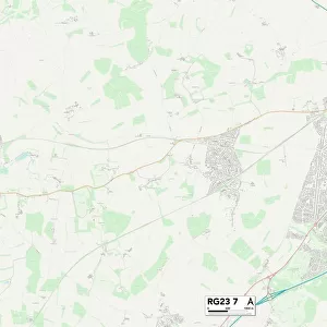 Hampshire RG23 7 Map