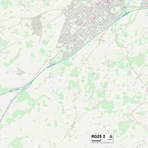 Hampshire RG25 2 Map