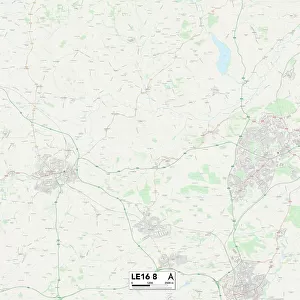 Harborough LE16 8 Map