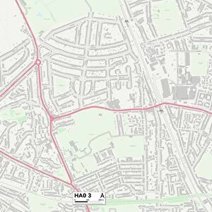 Harrow HA0 3 Map
