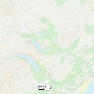 Postcode Sector Maps Wooden Jigsaw Puzzle Collection: IV - Inverness