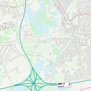 Hillingdon UB7 7 Map