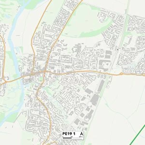 Huntingdonshire PE19 1 Map