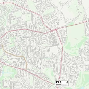 Ipswich IP4 5 Map