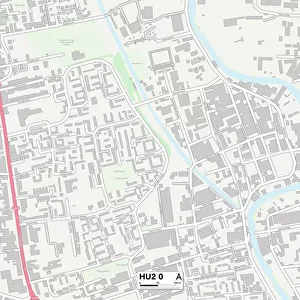 Postcode Sector Maps Collection: HU - Hull
