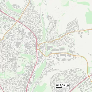 Kirklees WF17 6 Map