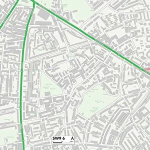 Lambeth SW9 6 Map