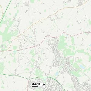 Leicester LE67 8 Map