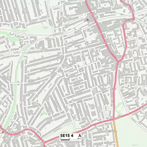 Lewisham SE15 4 Map