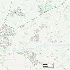 Lincoln LN3 4 Map