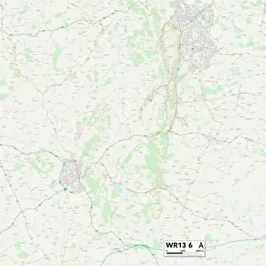 Malvern Hills WR13 6 Map