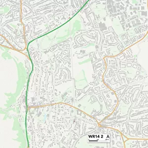 Malvern Hills WR14 2 Map