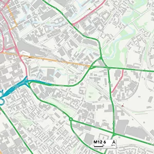 Manchester M12 6 Map