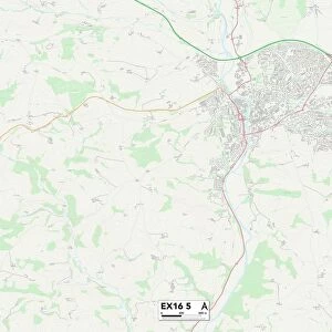 Mid Devon EX16 5 Map