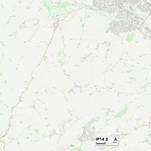 Mid Suffolk IP14 2 Map
