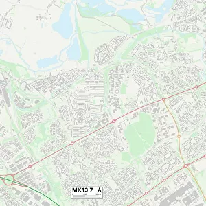 Milton Keynes MK13 7 Map