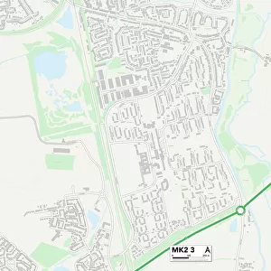 Milton Keynes MK2 3 Map