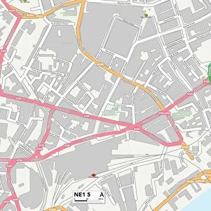 Newcastle NE1 5 Map