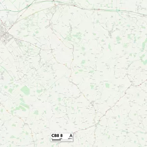 Newmarket CB8 8 Map