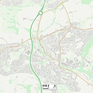North East Derbyshire S18 2 Map